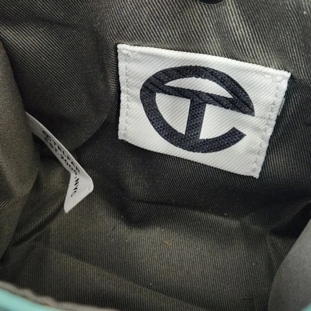 NEW TELFAR SMALL SHOPPING BAG TOTE IN SAGE GREEN